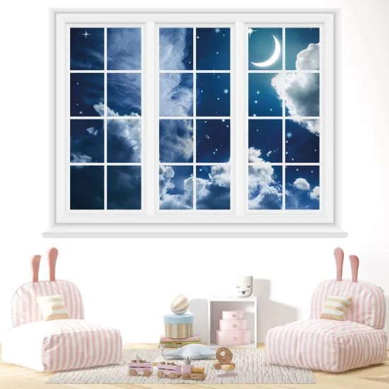 Vinilo Adhesivo Decorativo trampantojo 3D - Noche