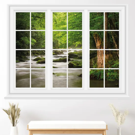 Vinilo Adhesivo Decorativo trampantojo 3D - Bosque