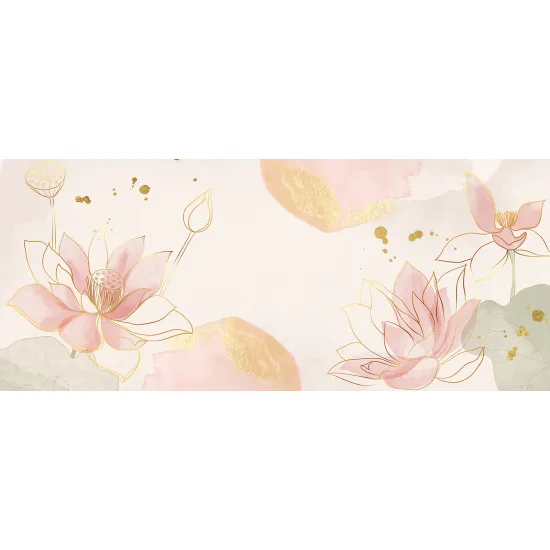 Papier peint panoramique - Fleurs