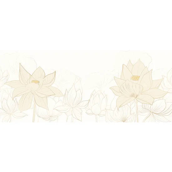 Papier peint panoramique - Fleurs