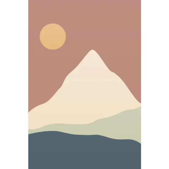 Papier peint panoramique - Paysage Boho