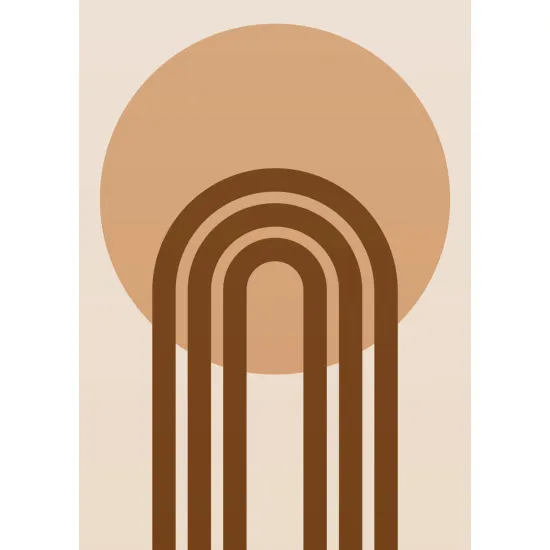 Papier peint panoramique - Boho