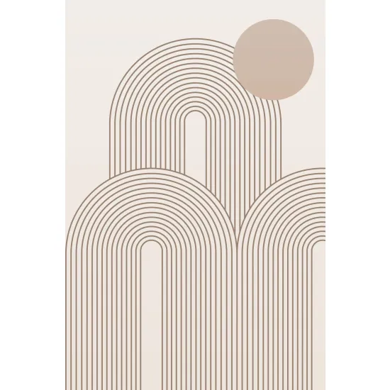 Papier peint panoramique - Boho