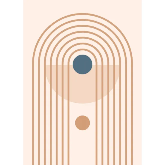 Papier peint panoramique - Boho