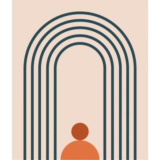 Papier peint panoramique - Boho