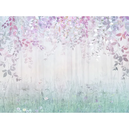 Papier peint panoramique - Fleurs