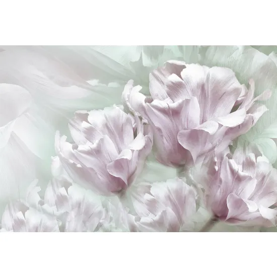 Papier peint panoramique - Fleurs