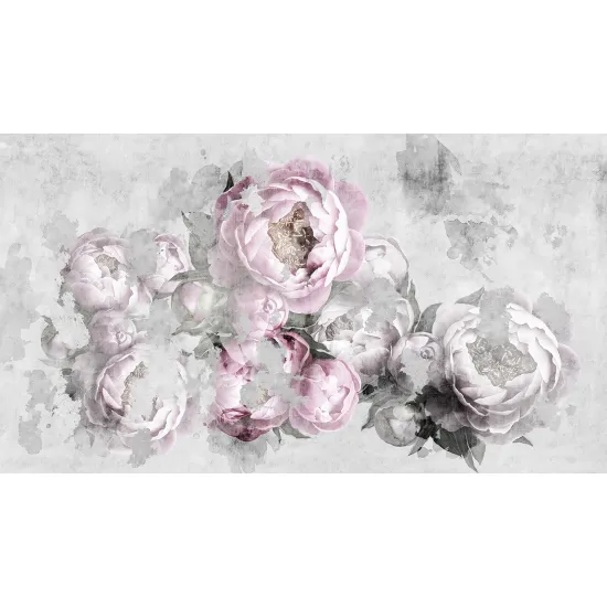 Papier peint panoramique - Fleurs