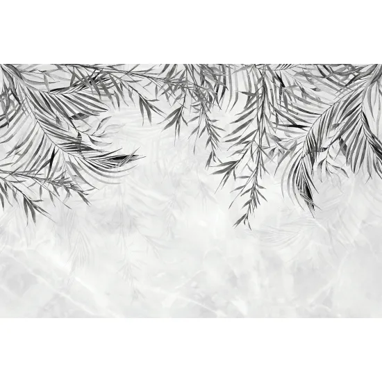 Papel pintado panorámico - Hojas