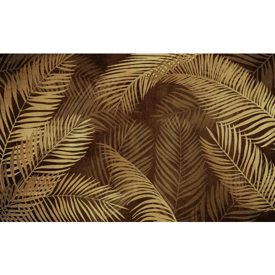Papel pintado panorámico - Hojas