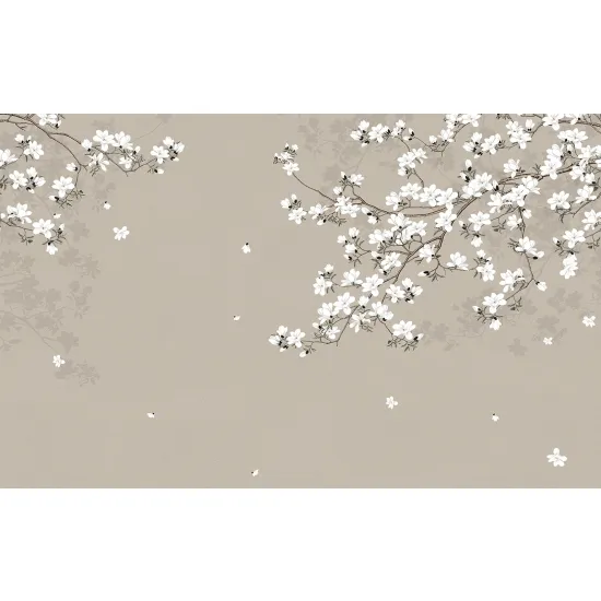 Papier peint panoramique - Fleurs
