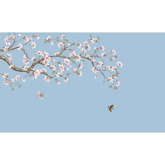 Papier peint panoramique - Fleurs