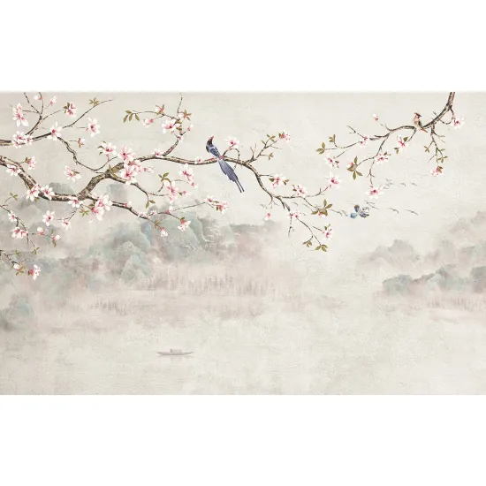 Papier peint panoramique - Fleurs