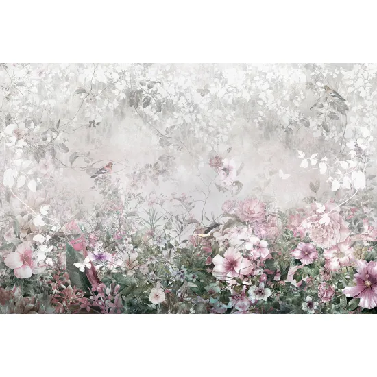 Papier peint panoramique - Fleurs