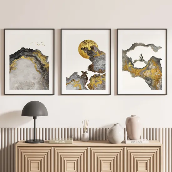 Set Of 3 Posters - Design