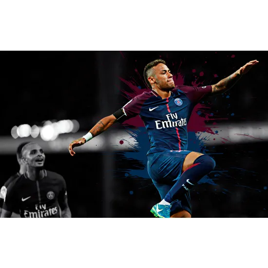 Panoramic Wallpaper - Wall Mural Football - Soccer Player