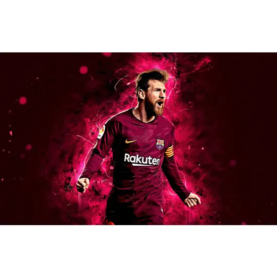 Panoramic Wallpaper - Wall Mural Football - Soccer Player