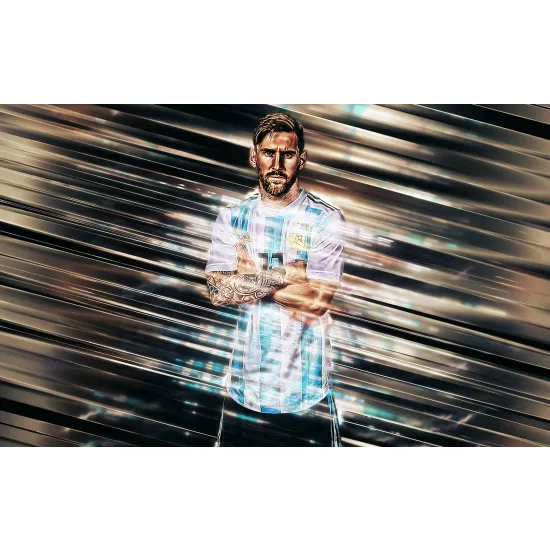 Panoramic Wallpaper - Wall Mural Football - Soccer Player