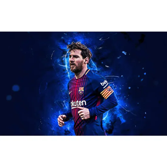 Panoramic Wallpaper - Wall Mural Football - Soccer Player