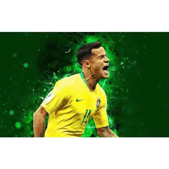 Panoramic Wallpaper - Wall Mural Football - Soccer Player