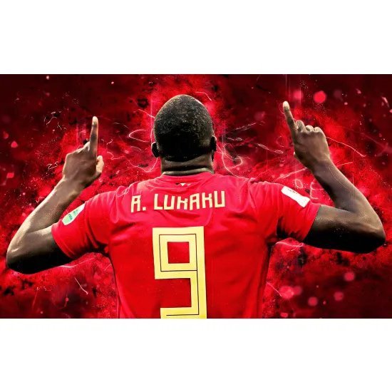 Panoramic Wallpaper - Wall Mural Football - Soccer Player