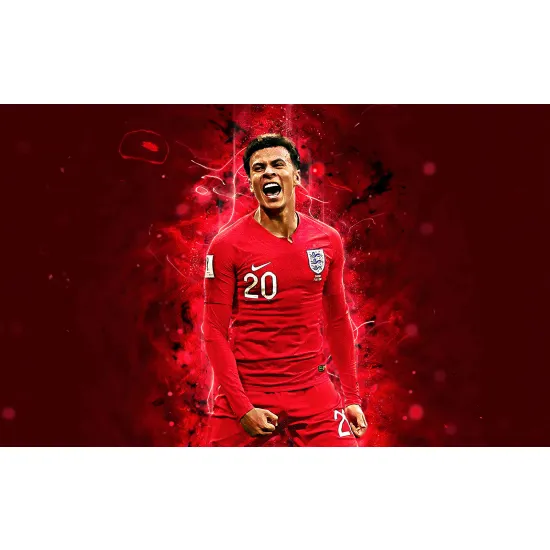 Panoramic Wallpaper - Wall Mural Football - Soccer Player