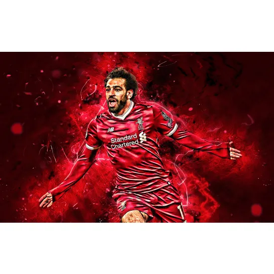 Panoramic Wallpaper - Wall Mural Football - Soccer Player