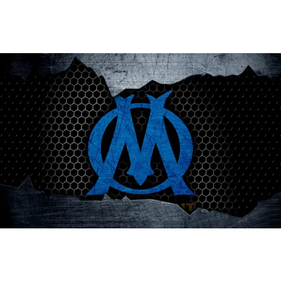 Panoramic Wallpaper - Wall Mural Foot / Football - OM - Olympique de Marseille