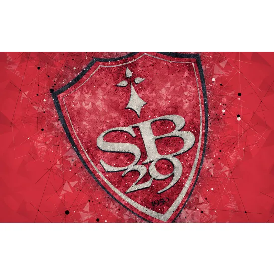 Panoramic Wallpaper - Wall Mural Foot / Football - SB 29 - Stade Brestois 29
