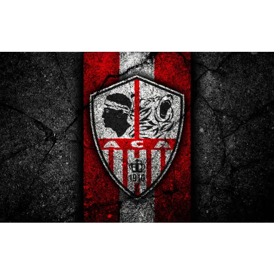 Panoramic Wallpaper - Wall Mural Foot / Football - ACA - AC Ajaccio