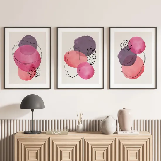 Set Of 3 Posters - Design