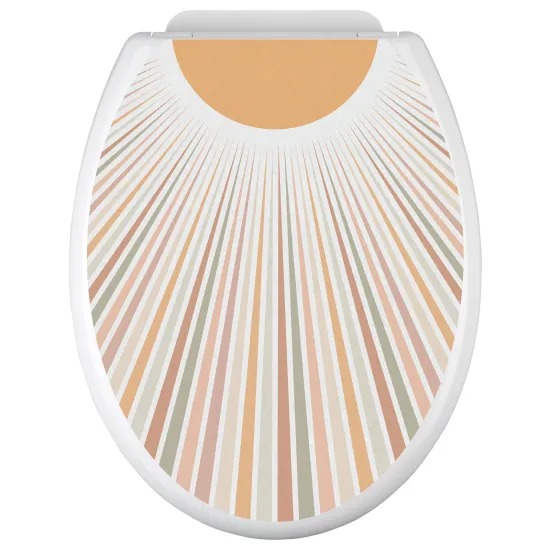 Vinilo Adhesivo para tapa WC - Boho