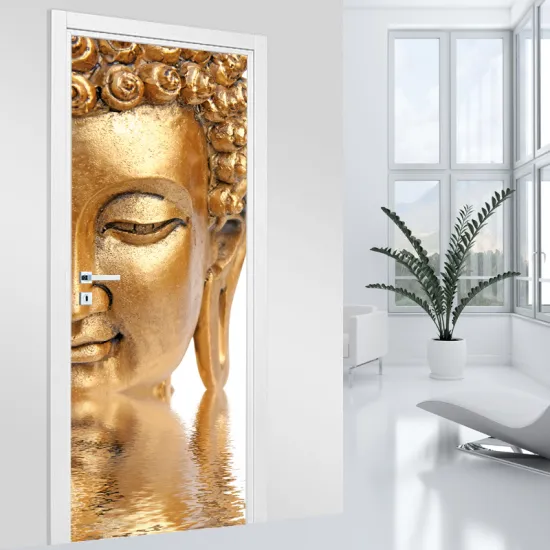 Stickers pour porte - Bouddha