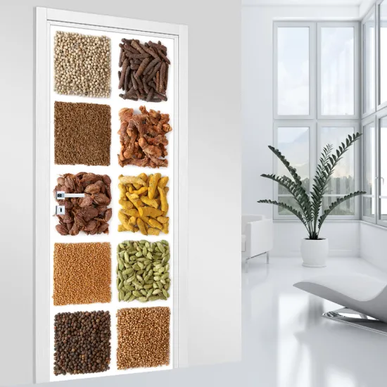 Stickers pour porte - Épices