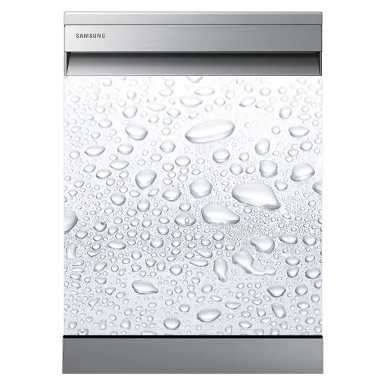 Vinilo Adhesivo para lavavajillas - Gotas de agua