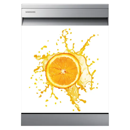 Stickers Lave vaisselle - Orange
