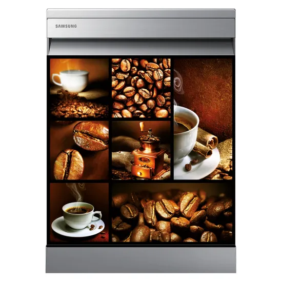 Stickers Lave vaisselle - Coffee