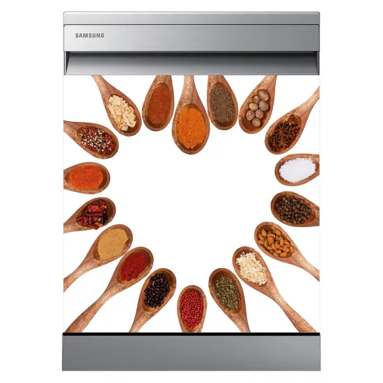 Stickers Lave vaisselle - Epices