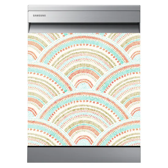 Stickers Lave vaisselle - Motif oriental