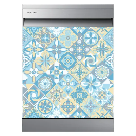 Stickers Lave vaisselle - Carreaux de ciment