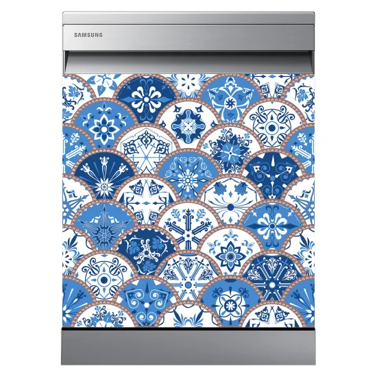 Stickers Lave vaisselle - Carreaux de ciment
