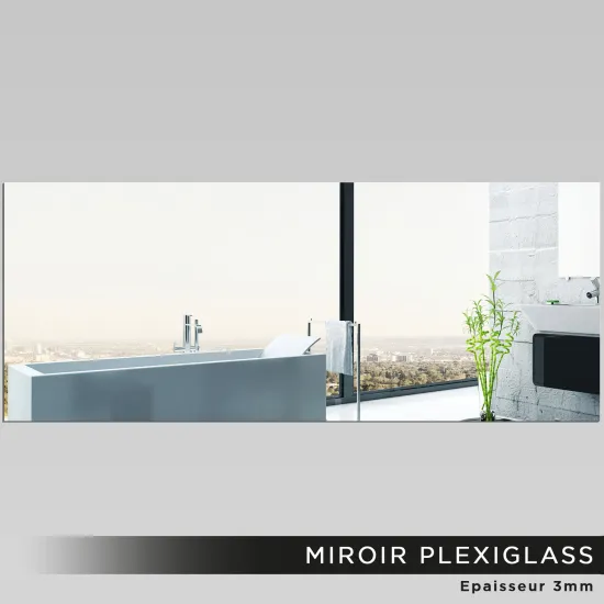 Espejo acrílico plexiglás - Rectángulo