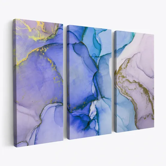 Tableau triptyque - Effet Marbre