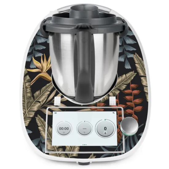Vinilo Adhesivo Thermomix - TM6 - Hojas Tropicales
