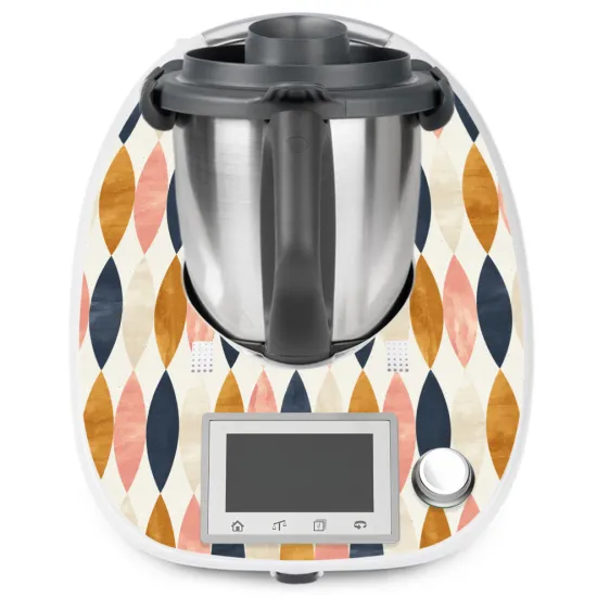 Stickers Thermomix TM5 - Motif géométrique