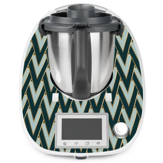 Thermomix Aufkleber für TM5 - Elegantes Muster
