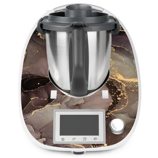 Thermomix Aufkleber für TM5 - Marmor-Effekt