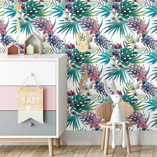 Kid Wall Mural - Wallpaper - Tropical