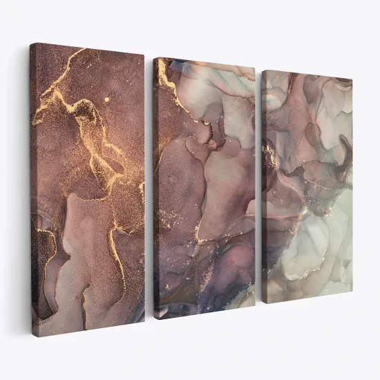 Tableau triptyque - Abstrait