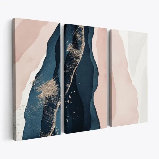 Triptych Canvas Prints - Abstract